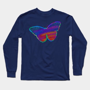 Neon butterfly Long Sleeve T-Shirt